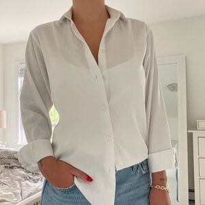 Calvin Klein White Button Down
